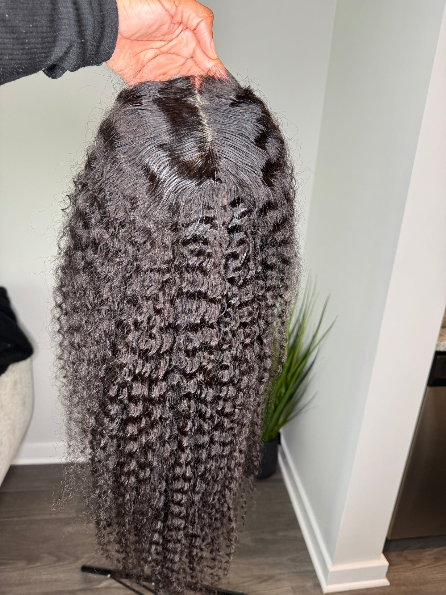Curly Virgin Hair Wig